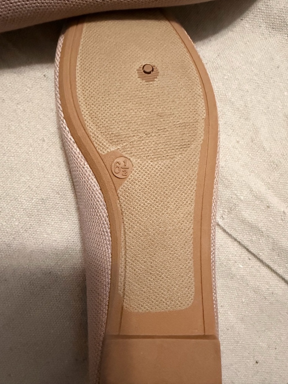 Danskin Knit Slip-On Loafers in Khaki/Tan color - Picture 5 of 6